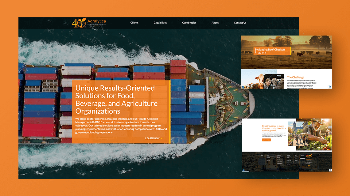 Trade Organization - Website Homepage